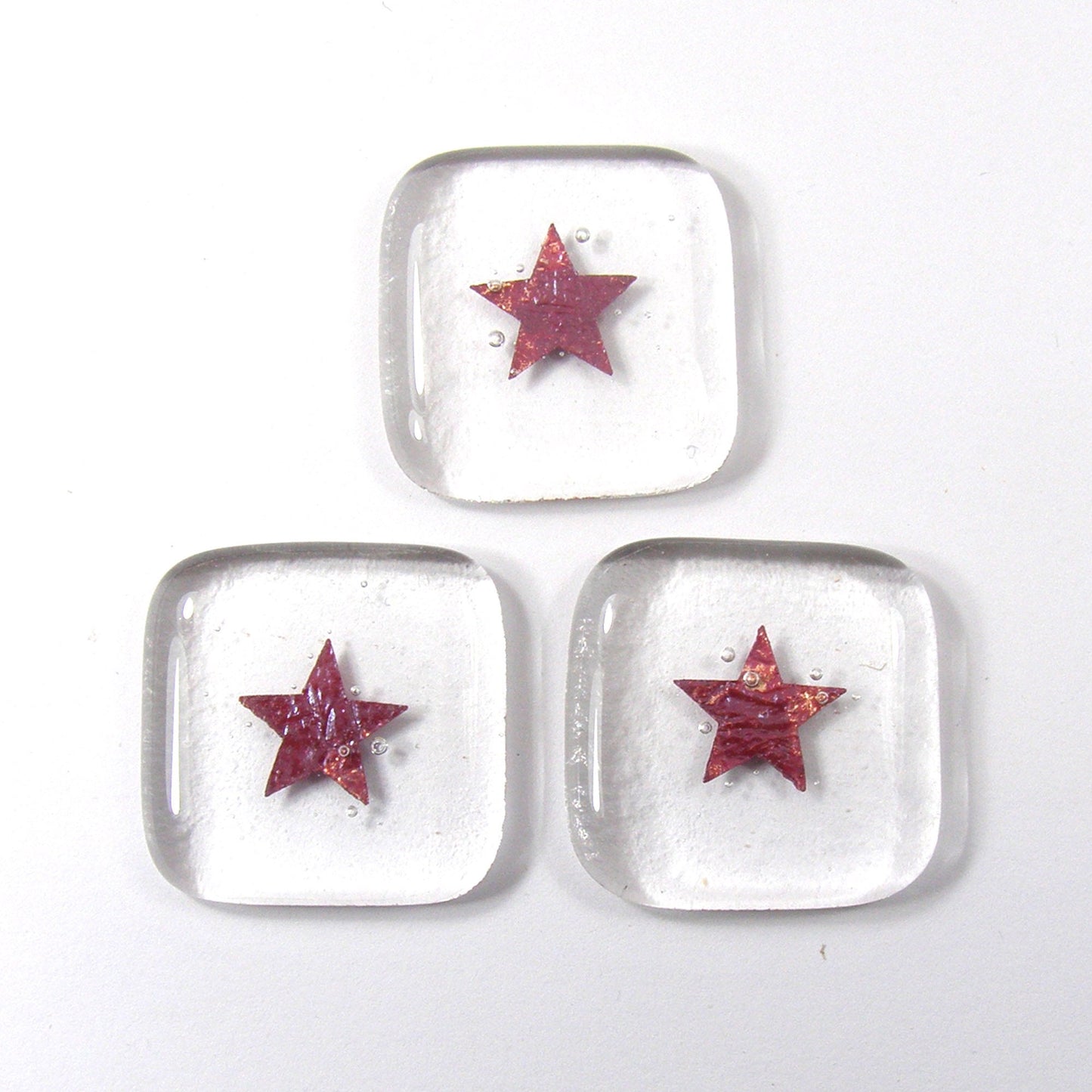 Pocket Star Fused Glass, You are a star. Keepsake, NHS key worker, friendship gift, appreciation gift, pocket token