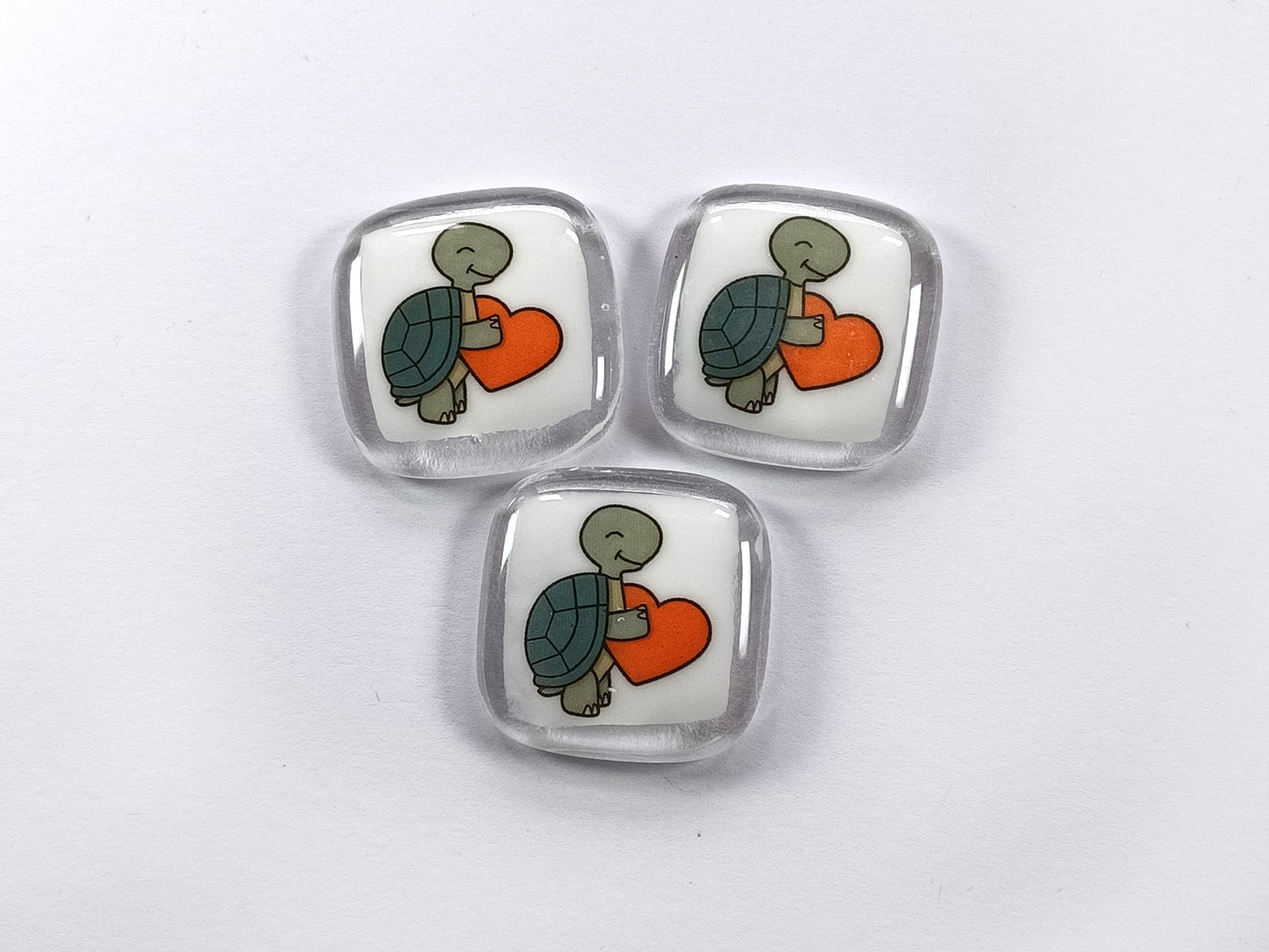 Pocket turtle Hug Fused Glass, love you, thinking of you, miss you, you are amazing, gift for her, friendship gift, sympathy, Pocket Hug
