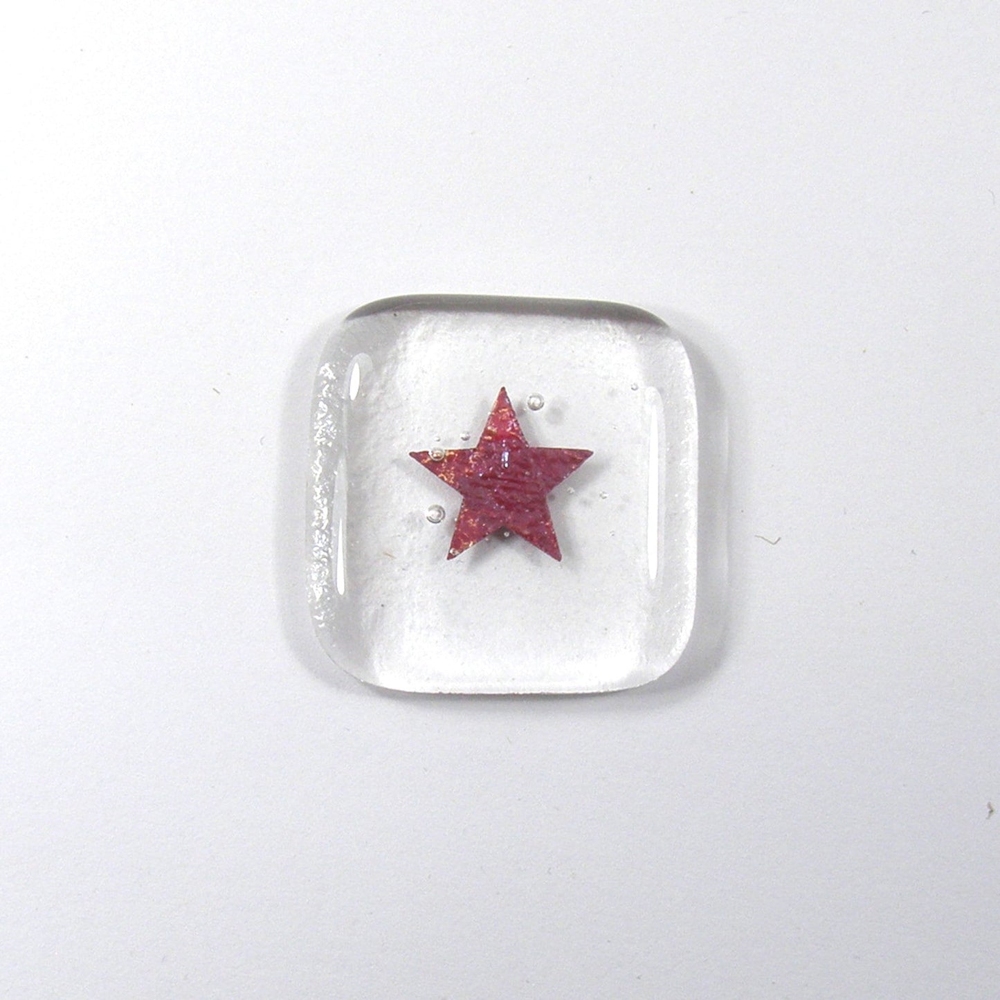 Pocket Star Fused Glass, You are a star. Keepsake, NHS key worker, friendship gift, appreciation gift, pocket token